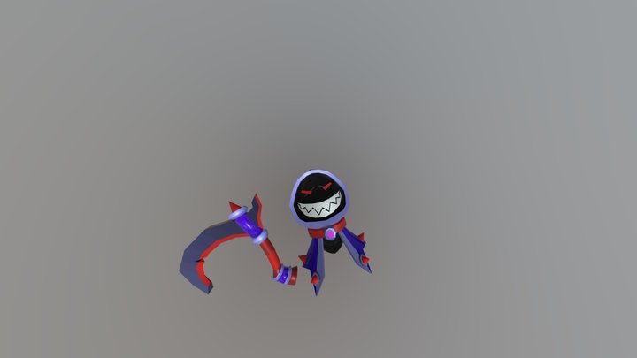 Grim Grim Reaper 3D Model
