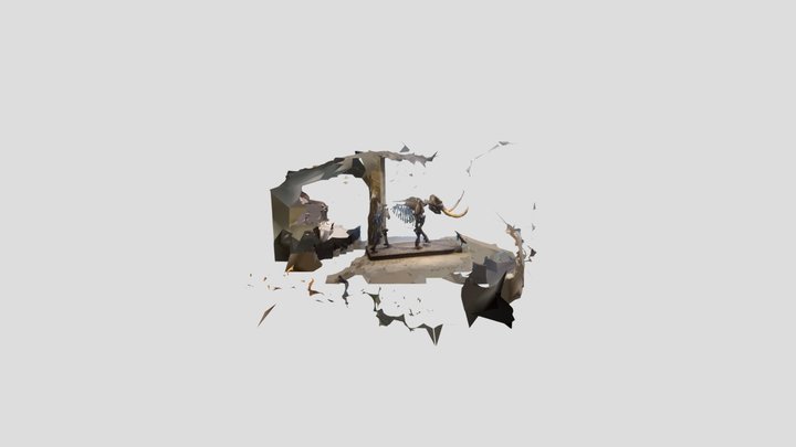 Mastodon La Brea 3D Model
