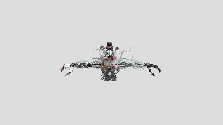 Molten Freddy Torso 3D Model