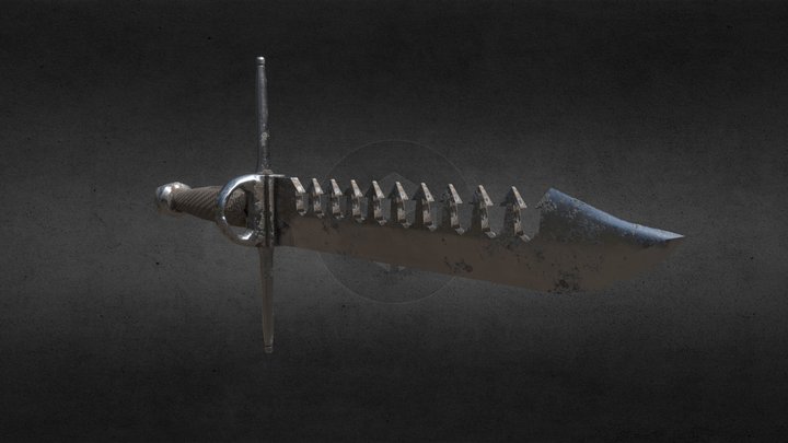 Sword Breaker 3D Model