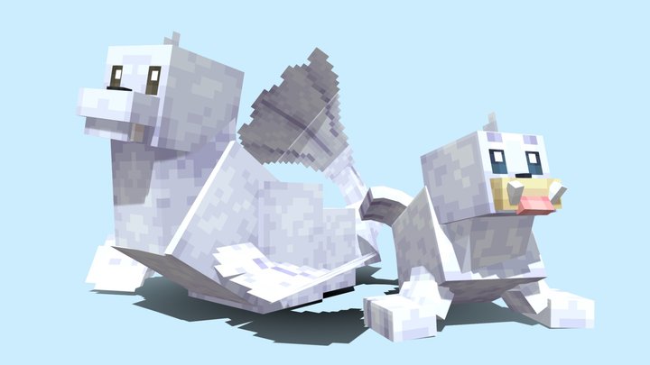 Seel line (Cobblemon) 3D Model