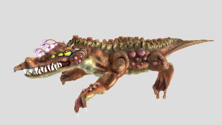 SeaMonster 3D Model