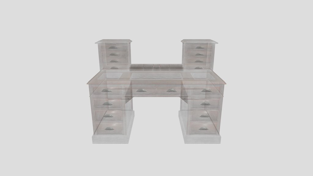 1895 Wooden Executive Desk