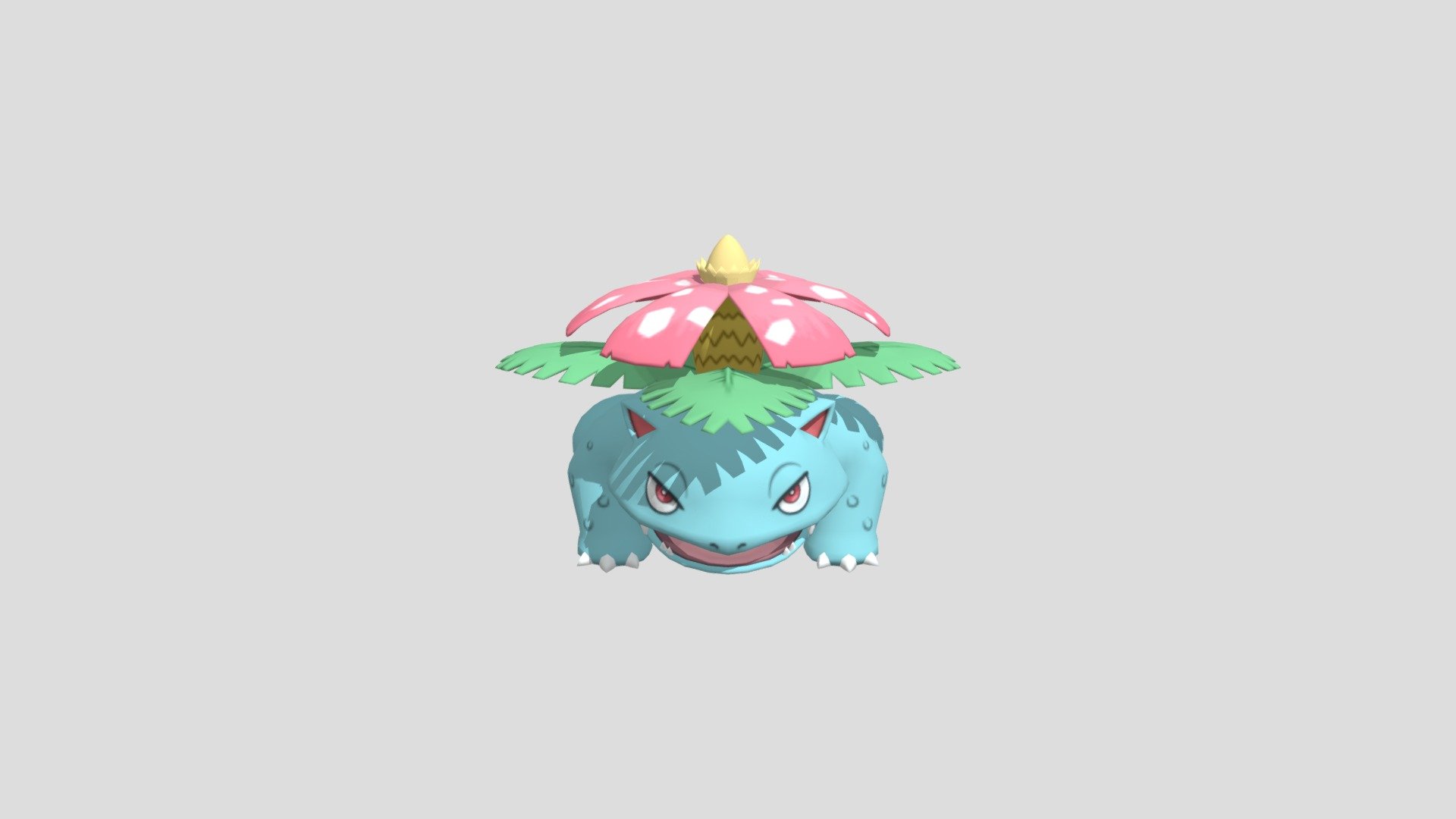 Venusaur - Download Free 3D model by Neut2000 [67086e2] - Sketchfab