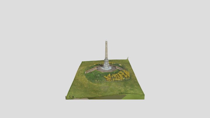 Monument model 3D Model
