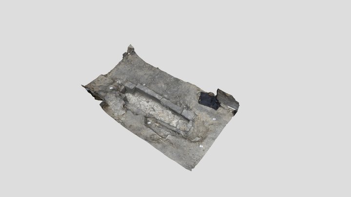 Stone coffin from Lund Cathedral 3D Model