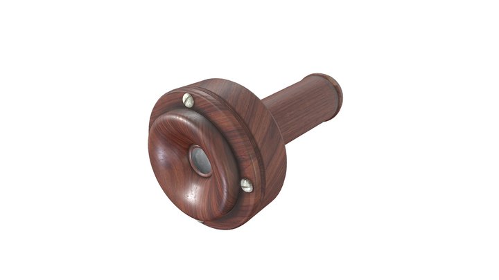 Telefon nach Alexander Graham Bell, 1877 3D Model
