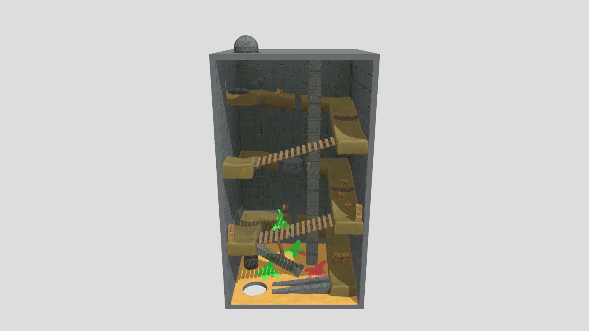 Crash Bandicoot Scene