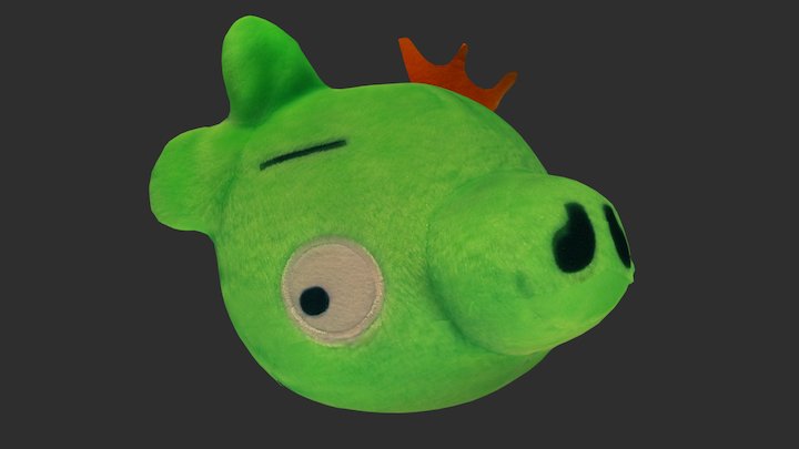 Bad Piggie 3D Model