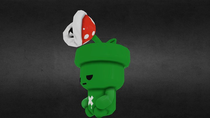 Mario Pipe Piranha Plant