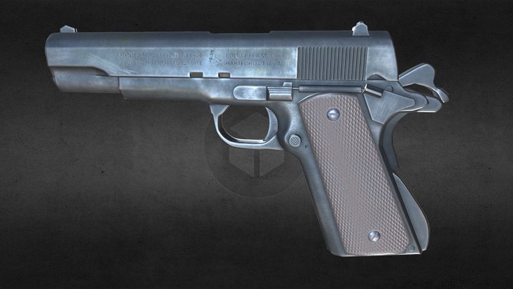Colt 1911 3D Model