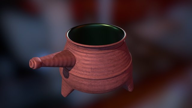 Pot from 16th century 3D Model