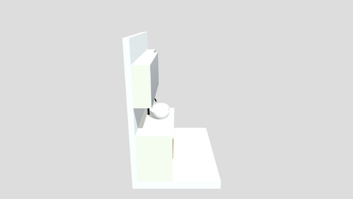 Salle de bain V1 3D Model