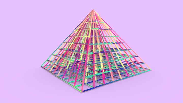 PYRAMID STRUCTURE 3D Model