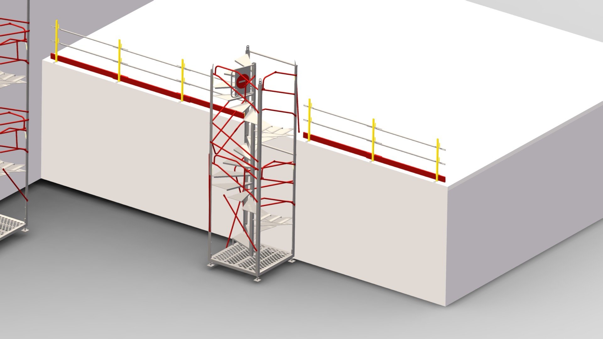 Torre De Acceso Modular — Sketchfab embed 3D viewer