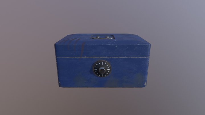 Safe Box 3D Model