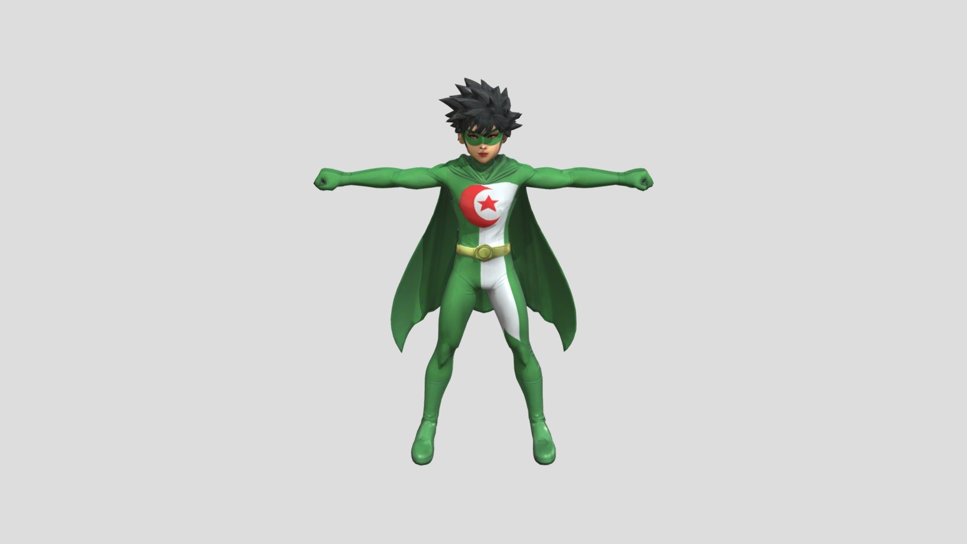 Algerian Heroic - Download Free 3D model by MAROUANE (@MAROUANE03 ...