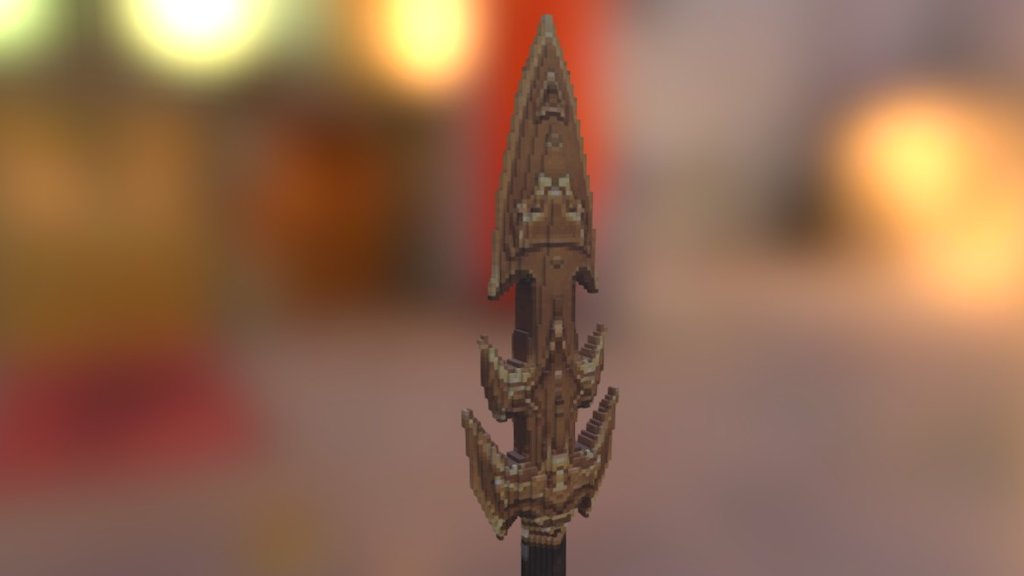Minecraft 3D Model ~ Black Panther's Sword