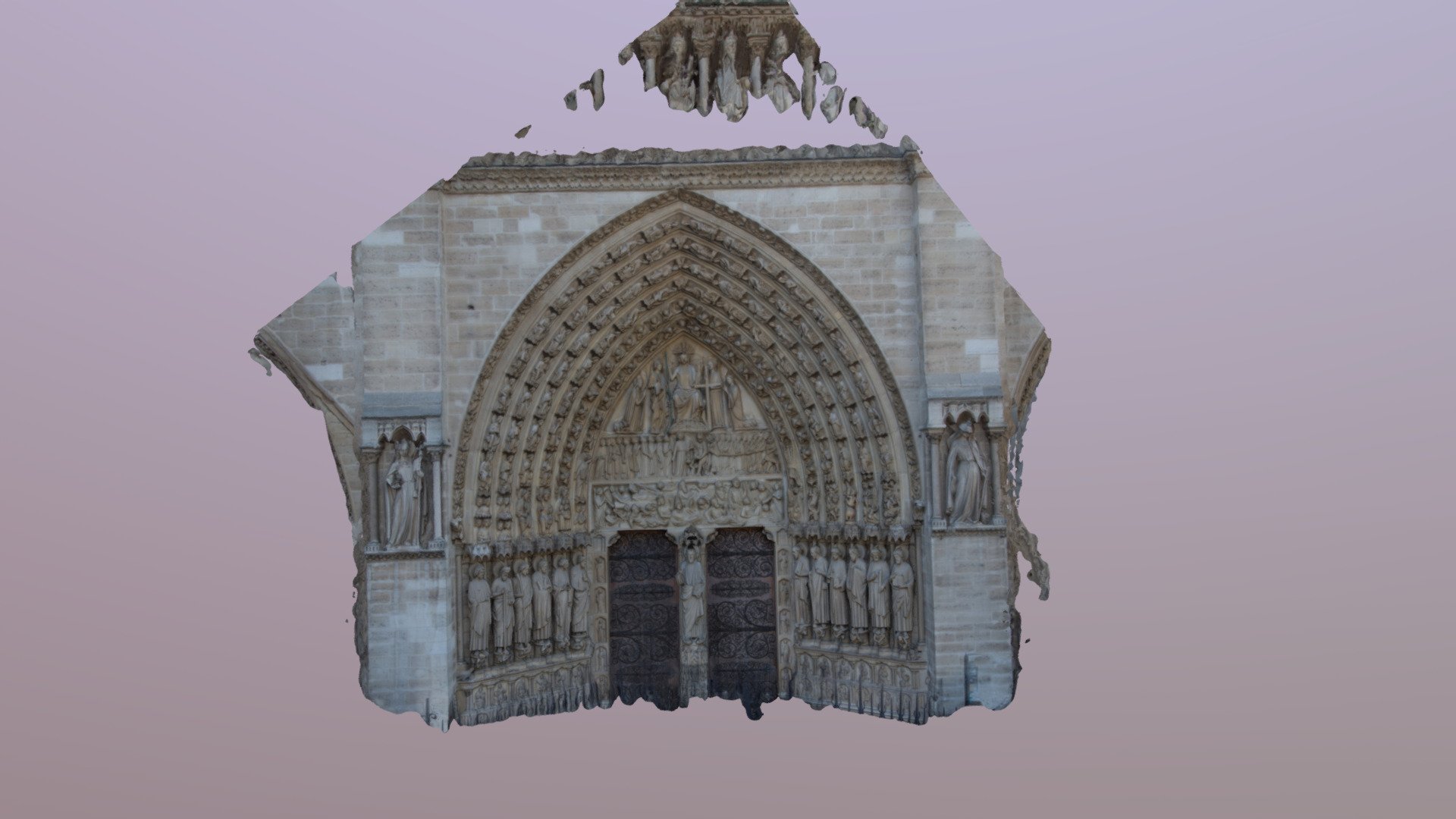 Notre Dame Door 09/2016
