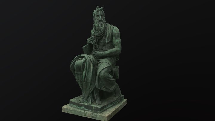 Michelangelo's "Moses" 3D Model