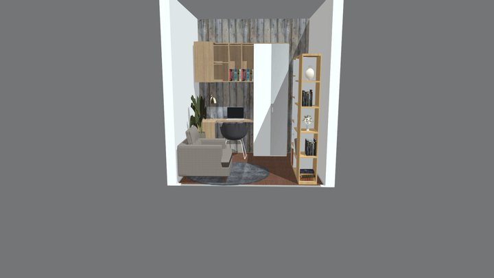 Ruang Belajar 3D Model