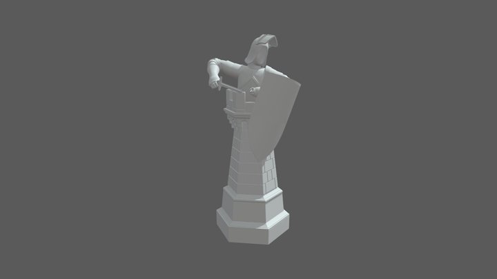 Rook - Harry Potter 3D Model