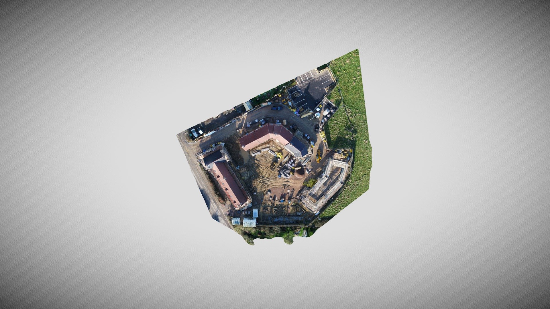 Construction site model - 3D model by Airborne Visual Solutions ltd ...