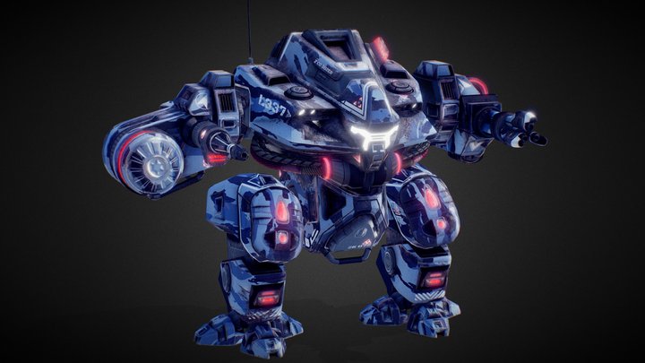 Mech 3D Model