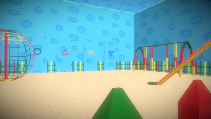 Cookie Map Squid Game 3D Model