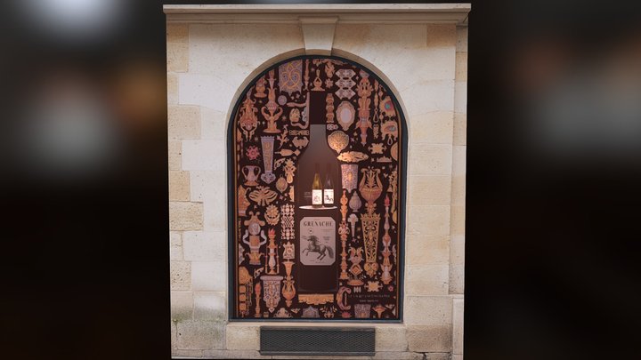 ESCAPARATE VINO – Modelo 3D gratuito STL