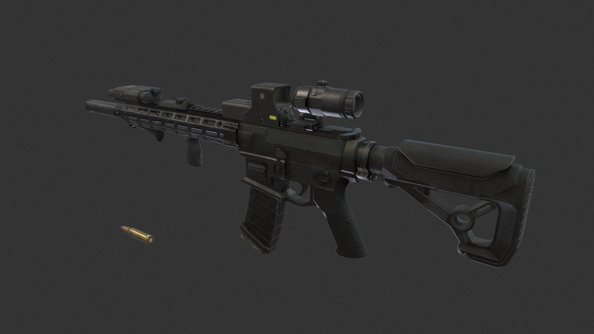 AR15 - 3D model by IamNO [6717052] - Sketchfab