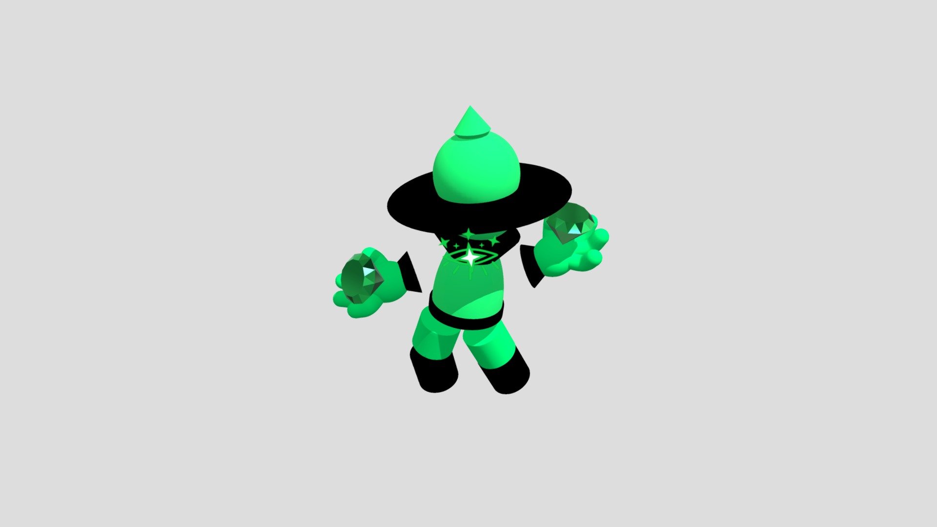 Emerald (Phase 1) - 3D model by Akhenaut [67172e2] - Sketchfab