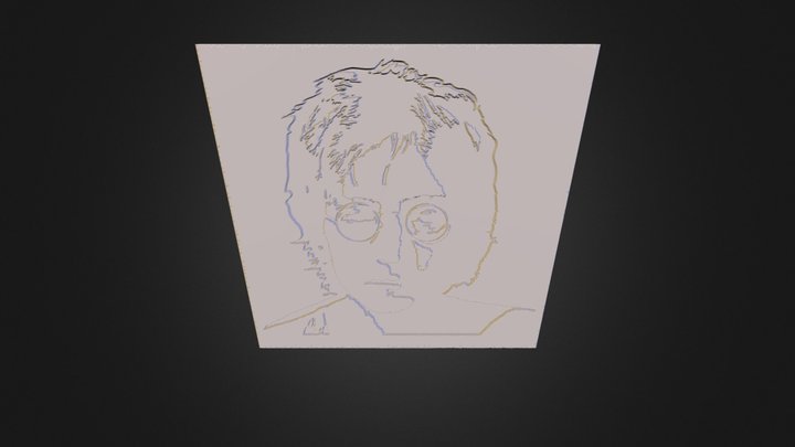 john lennon 3D Model
