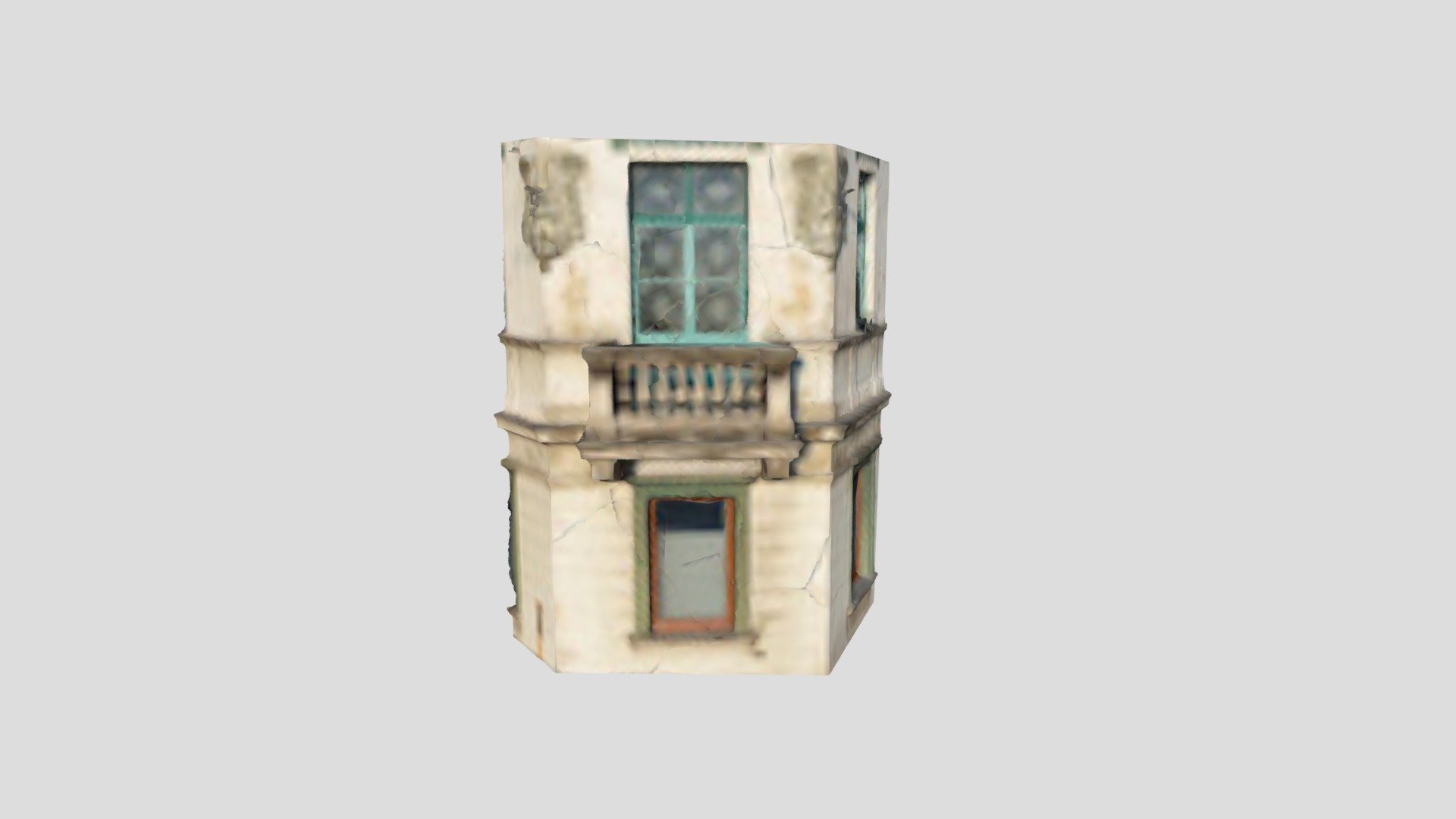 Stavba 'ura' - balkon