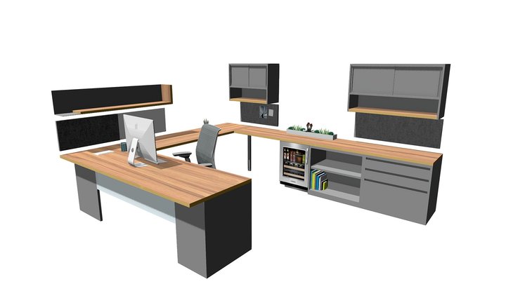 City Constructors - Private Office 3D Model