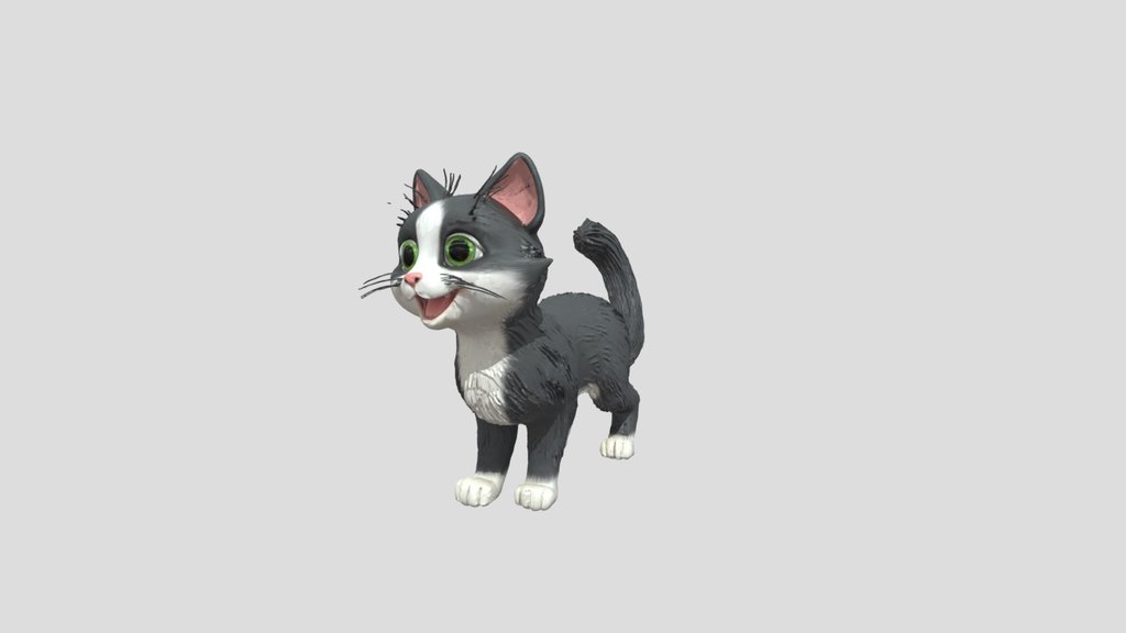 Cartoon cat
