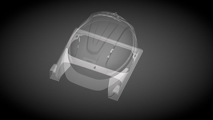 Держатель для каски 3D Model