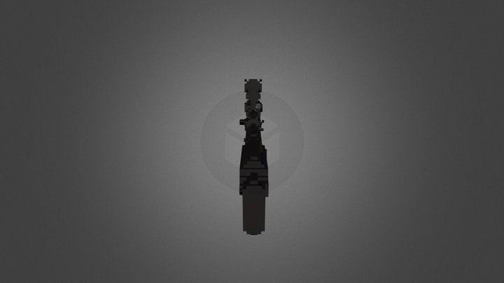 SIG SG 552 Tactical 3D Model