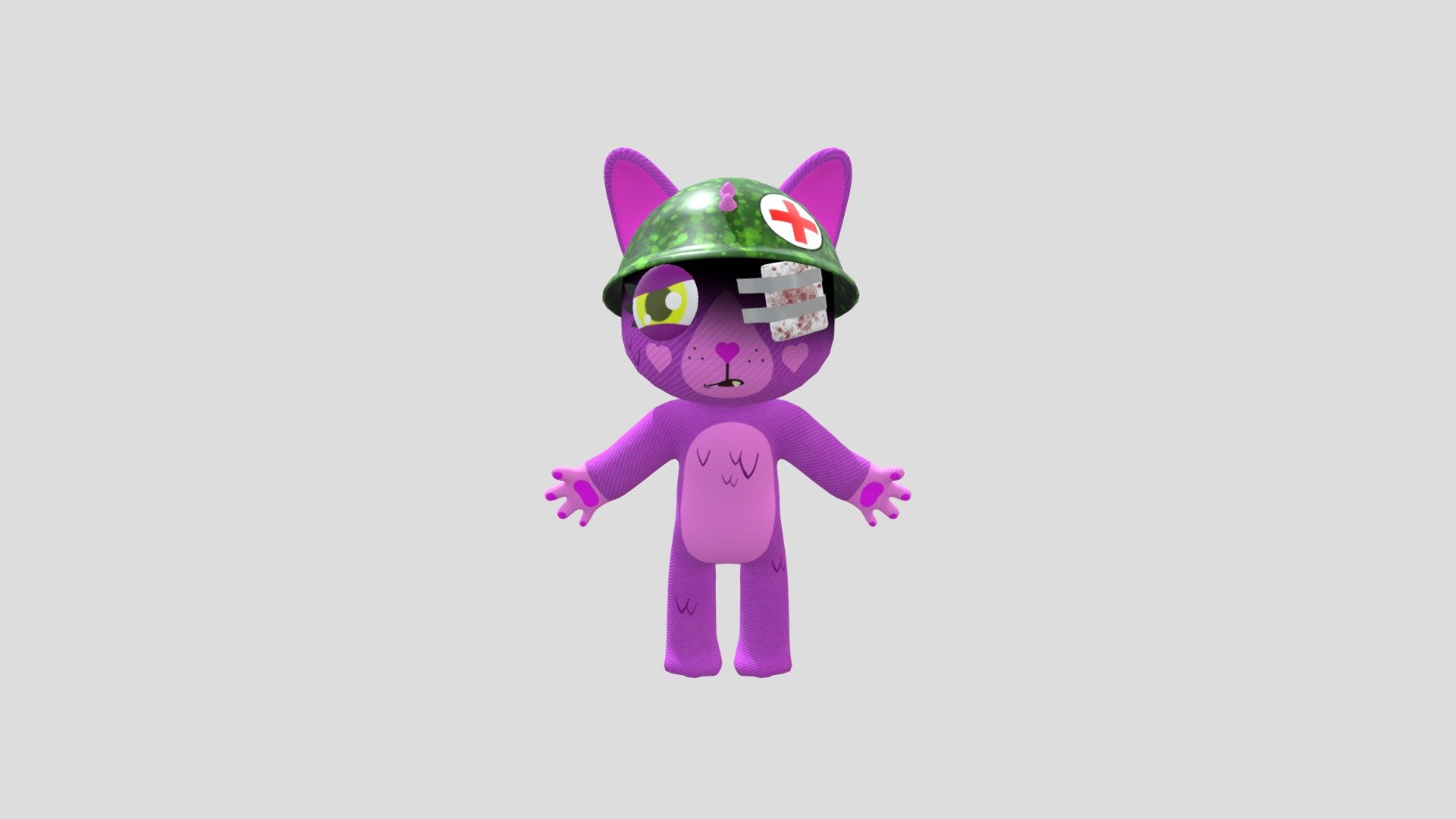 Medic Soldier Kitty