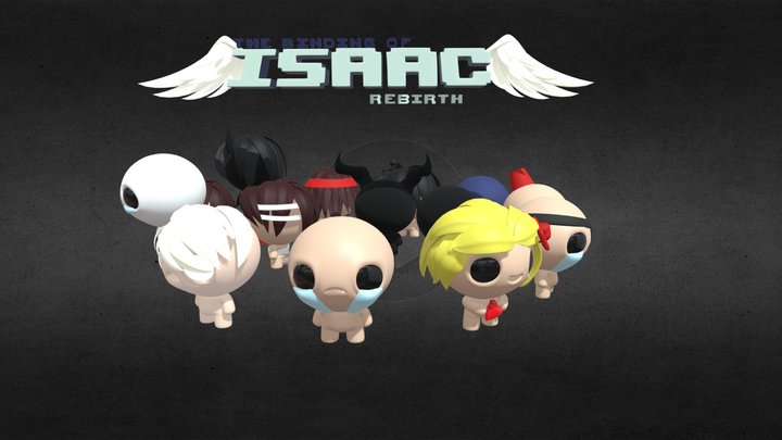 Binding of Isaac 3D Model