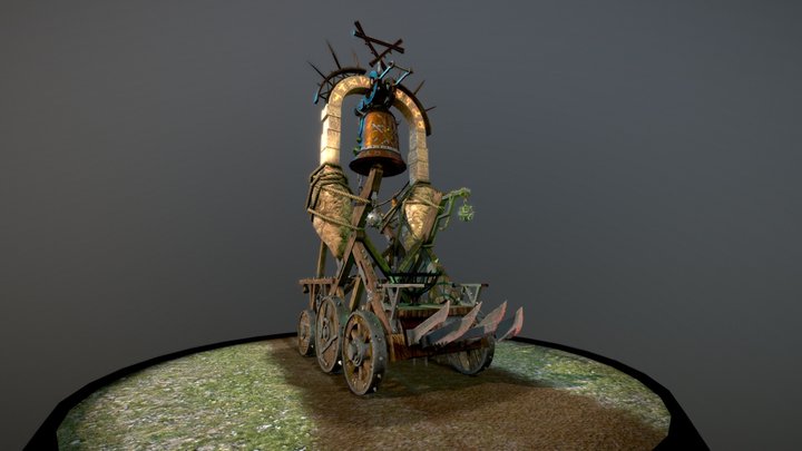 Warhammer - Skaven´s Screaming Bell 3D Model
