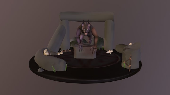 Monster Garden 3D Model