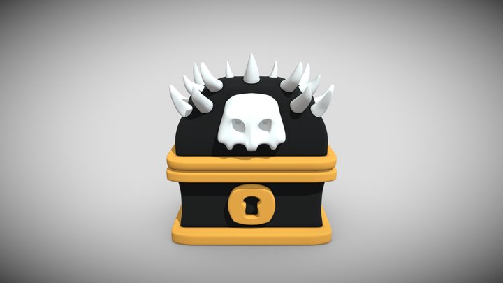 Treasure Chest 3D Model