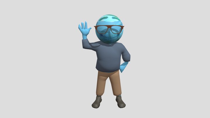 Mr World 3D Model