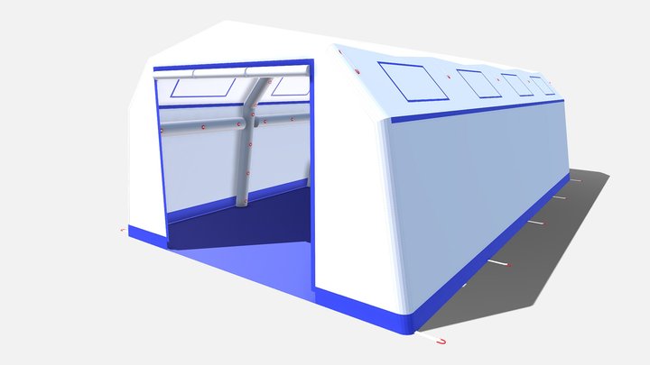 CDC Tent 3D Model