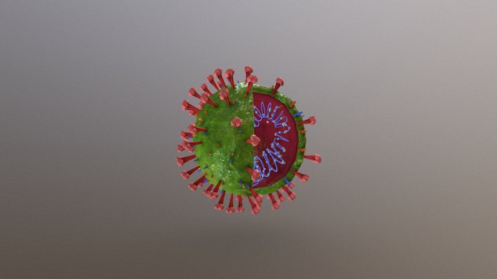 Corona_Virus 3D Model
