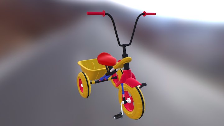 Tricycle 3D Model