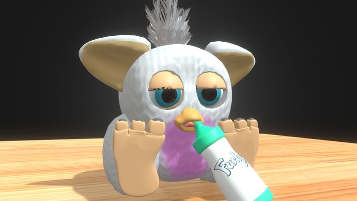 Furby Purple [2023] - Download Free 3D model by 🇧🇷 SamelCookies 🇧🇷  (@fog_) [4f523f1]