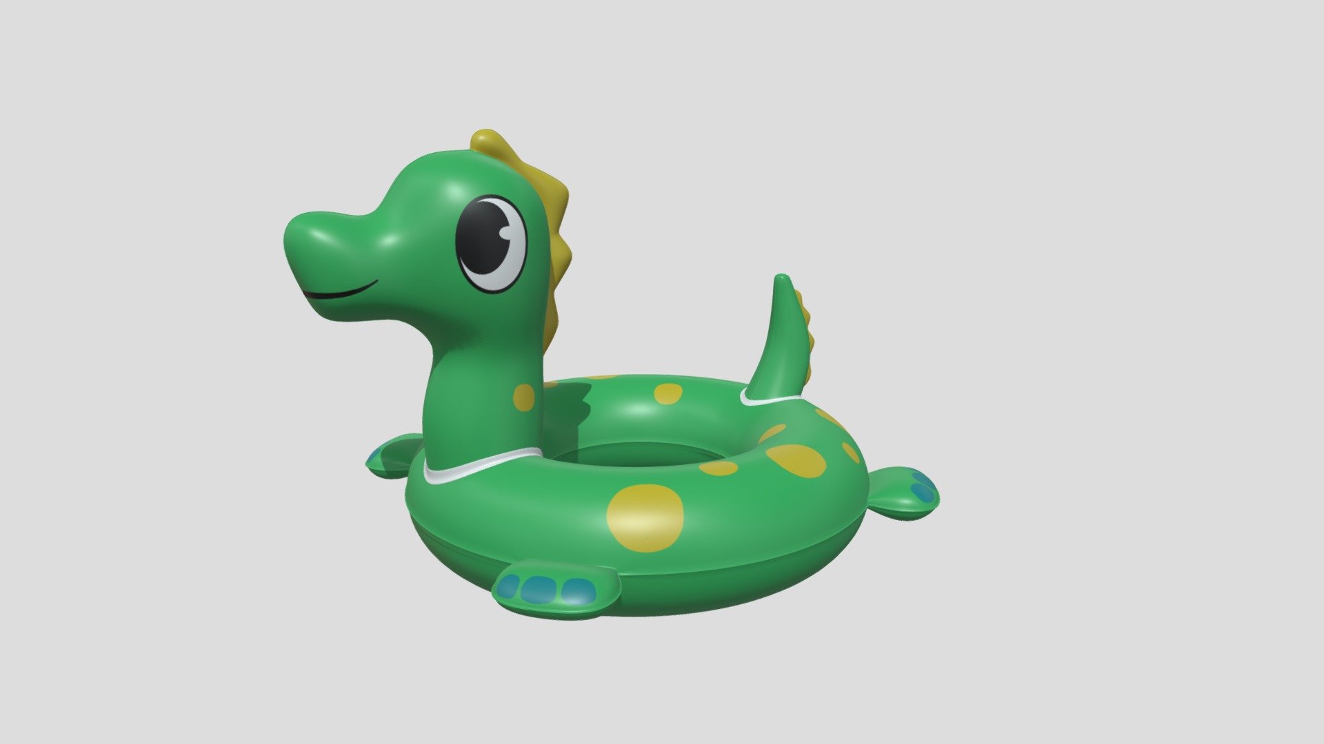 dino pool float