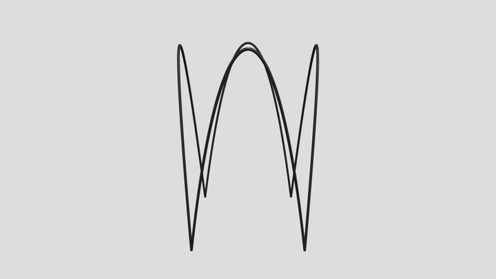 Squaring the Circle 3D Model